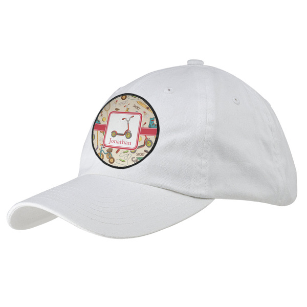 Custom Vintage Sports Baseball Cap - White (Personalized)