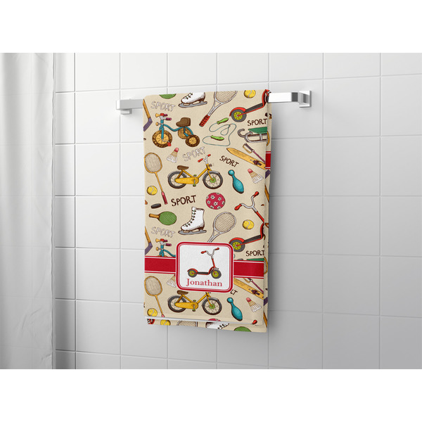 Vintage Sports Bath Towel - LIFESTYLE