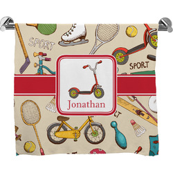 Vintage Sports Bath Towel (Personalized)