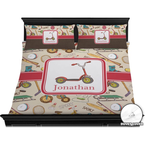 Vintage Sports Bedding Set (King) - Duvet