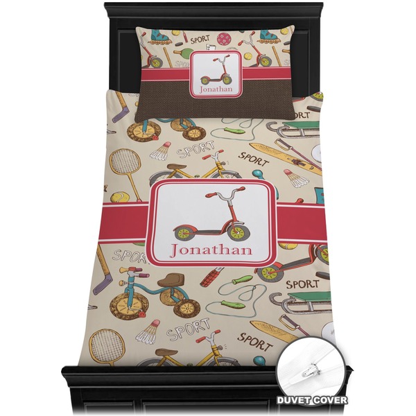 Vintage Sports Bedding Set (Twin) - Duvet