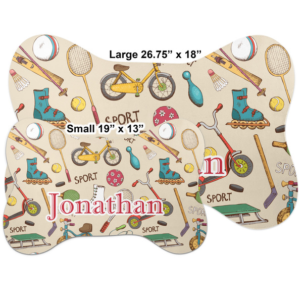 Vintage Sports Bone Shaped Mat Comparison