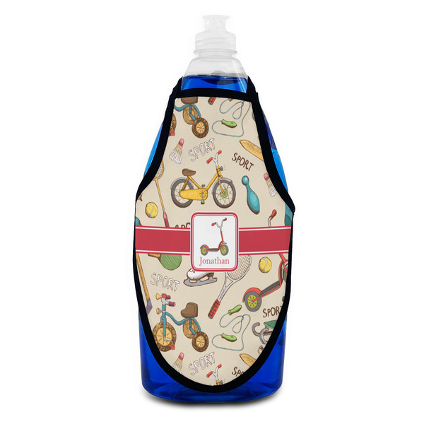 Vintage Sports Bottle Apron - Soap - FRONT