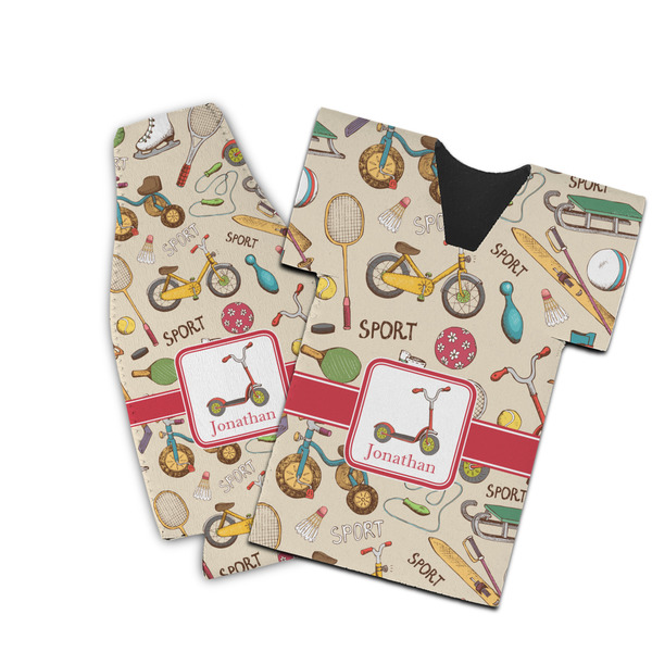 Custom Vintage Sports Bottle Cooler (Personalized)