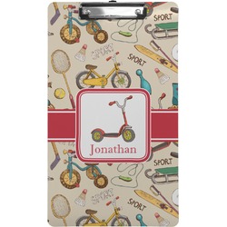 Vintage Sports Clipboard (Legal Size) (Personalized)