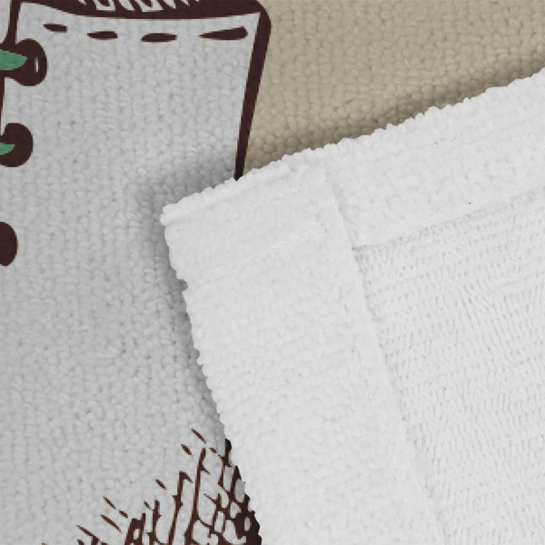 Vintage Sports Close up of Fabric