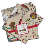 Vintage Sports Cloth Napkins (Set of 4) (Personalized)