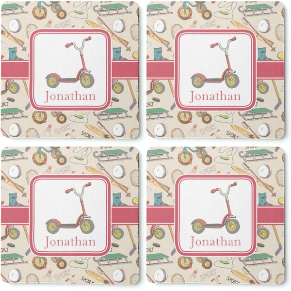 Vintage Sports Coaster Rubber Back - Apvl