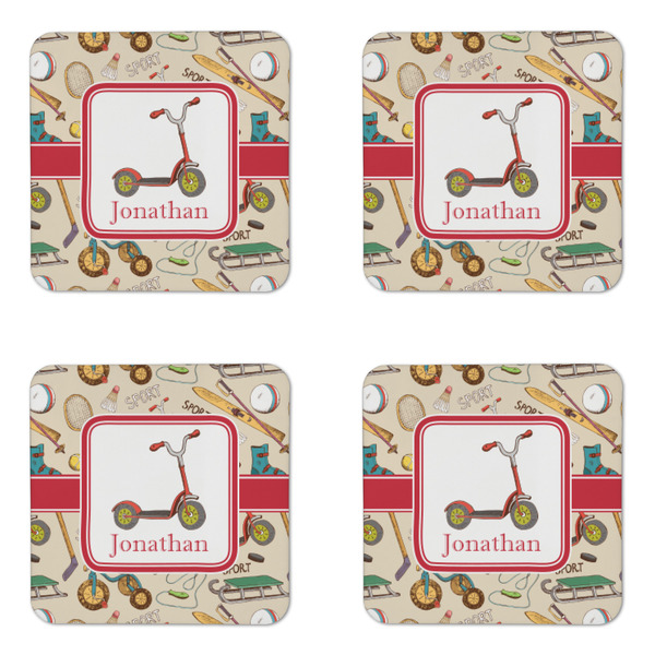 Vintage Sports Coaster Set - APPROVAL