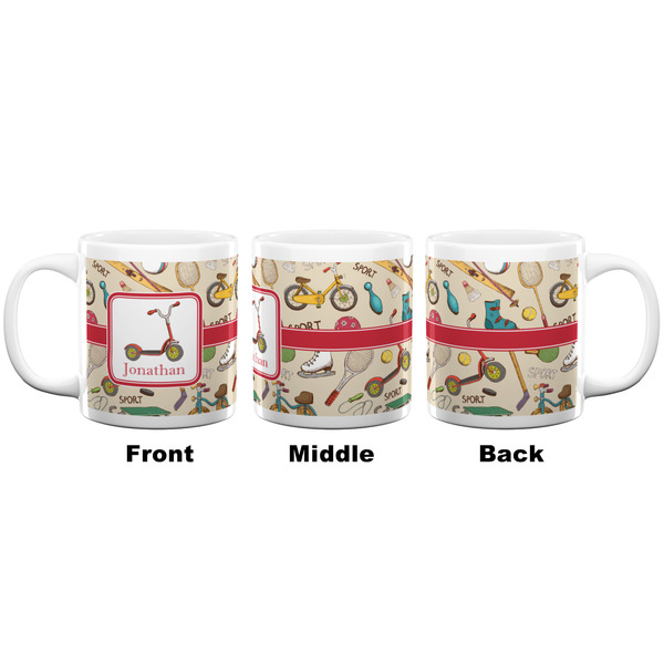 Vintage Sports Coffee Mug - 20 oz - White APPROVAL