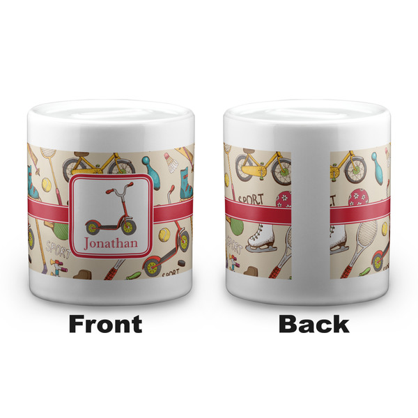 Vintage Sports Coin Bank - Apvl