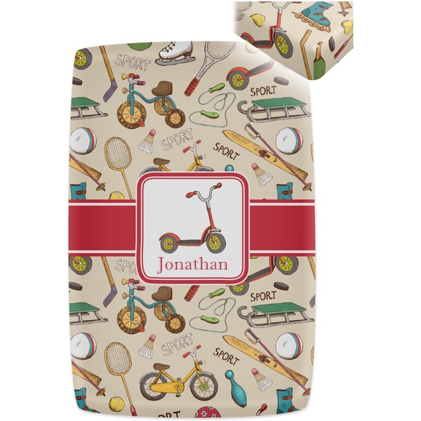 Vintage Sports Crib Fitted Sheet - Apvl