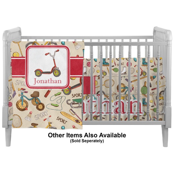 Vintage Sports Crib - Profile Sold Seperately