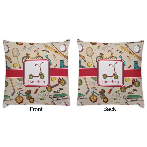 Vintage Sports Decorative Pillow Case - Approval