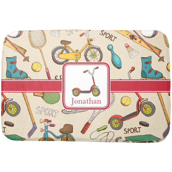 Custom Vintage Sports Dish Drying Mat (Personalized)