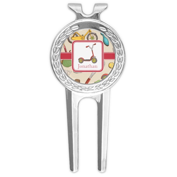 Custom Vintage Sports Golf Divot Tool & Ball Marker (Personalized)