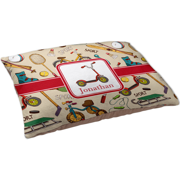 Vintage Sports Dog Bed - Large