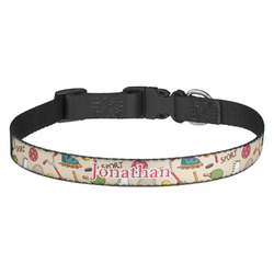 Vintage Sports Dog Collar (Personalized)