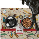 Vintage Sports Dog Food Mat - Large w/ Name or Text