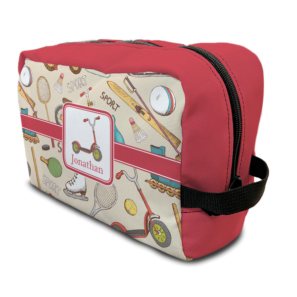 Custom Vintage Sports Toiletry Bag / Dopp Kit (Personalized)