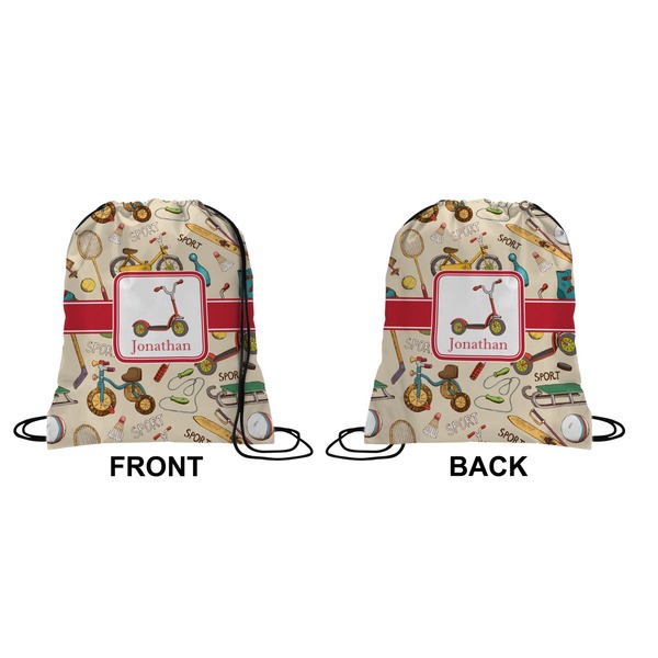 Vintage Sports Drawstring Backpack