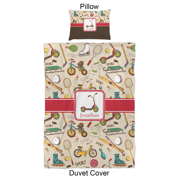 Vintage Sports Duvet Cover Set - Twin XL - Approval