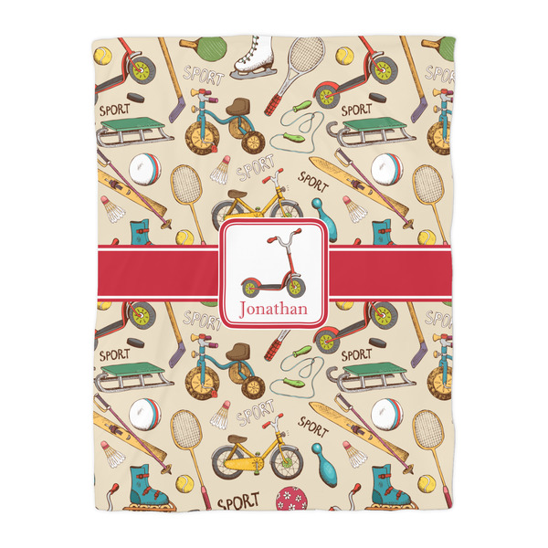 Vintage Sports Duvet Cover - Twin - Front