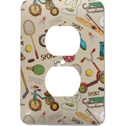 Vintage Sports Electric Outlet Plate