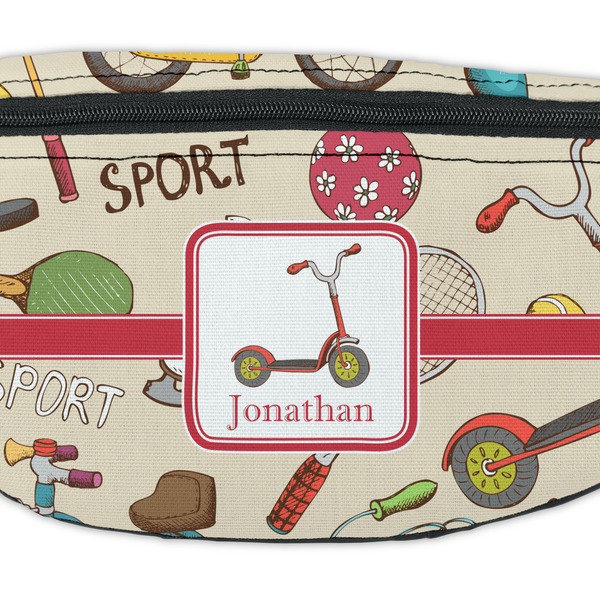 Vintage Sports Fanny Pack - Closeup