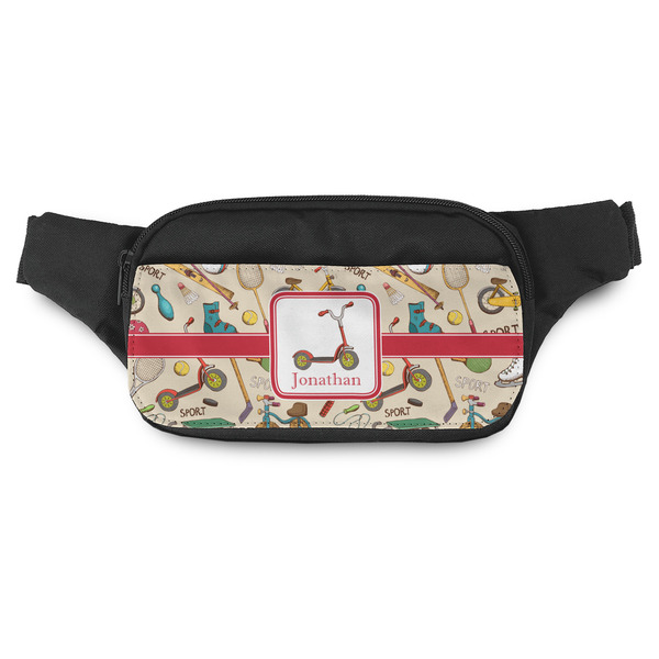 Custom Vintage Sports Fanny Pack - Modern Style (Personalized)