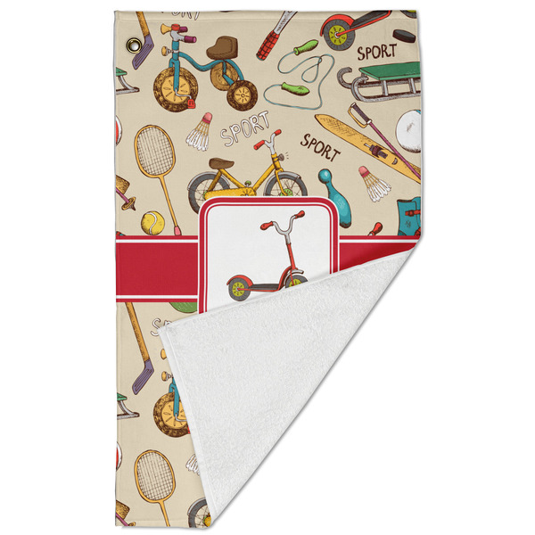 Vintage Sports Golf Towel - Folded (Large)