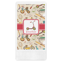 Vintage Sports Guest Paper Towels - Full Color (Personalized)