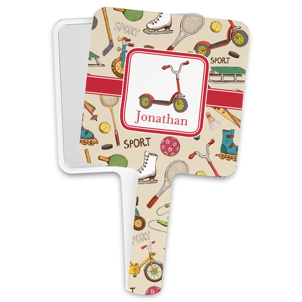 Custom Vintage Sports Hand Mirror (Personalized)