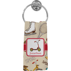 Vintage Sports Hand Towel - Full Print (Personalized)
