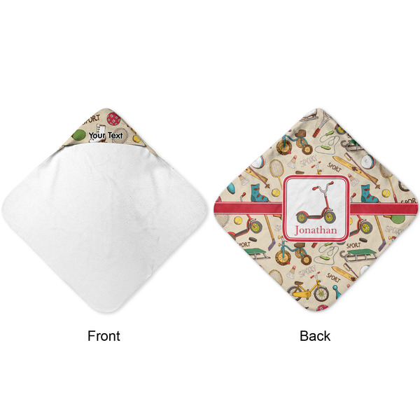 Vintage Sports Hooded Baby Towel- Approval