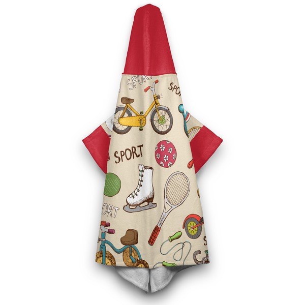 Vintage Sports Hooded Towel - Hanging