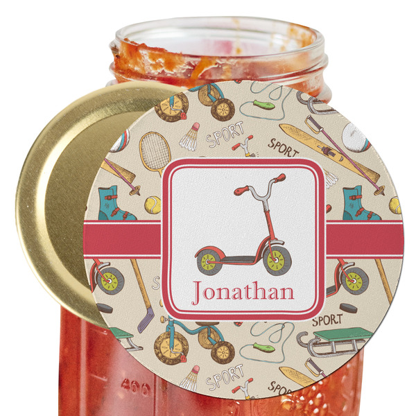 Custom Vintage Sports Jar Opener (Personalized)