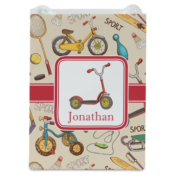 Vintage Sports Jewelry Gift Bag - Matte - Front