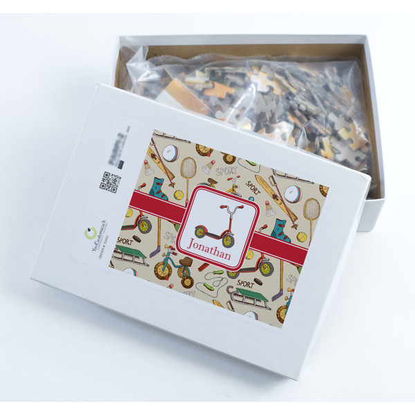 Vintage Sports Jigsaw Puzzle 252 Piece - Box