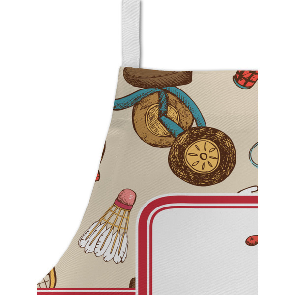 Vintage Sports Kid's Aprons - Detail