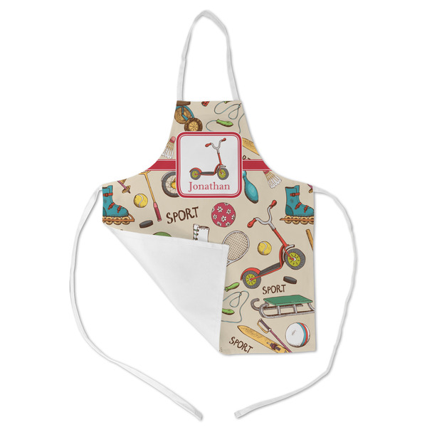Vintage Sports Kid's Aprons - Medium - Main (med/lrg)