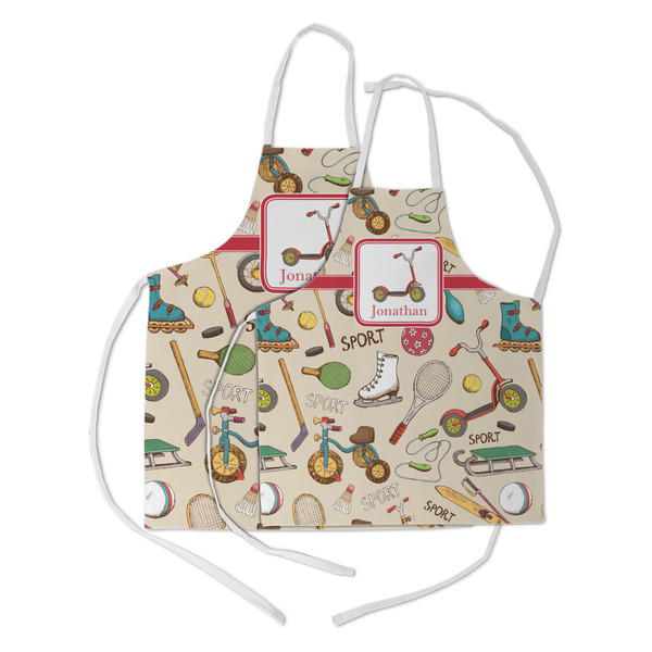 Vintage Sports Kid's Aprons - Parent - Main