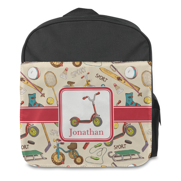 Vintage Sports Kids Backpack - Front