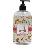 Vintage Sports Plastic Soap / Lotion Dispenser (16 oz - Large - Black) (Personalized)