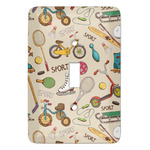 Vintage Sports Light Switch Cover (Single Toggle)