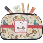 Vintage Sports Makeup / Cosmetic Bag - Medium (Personalized)
