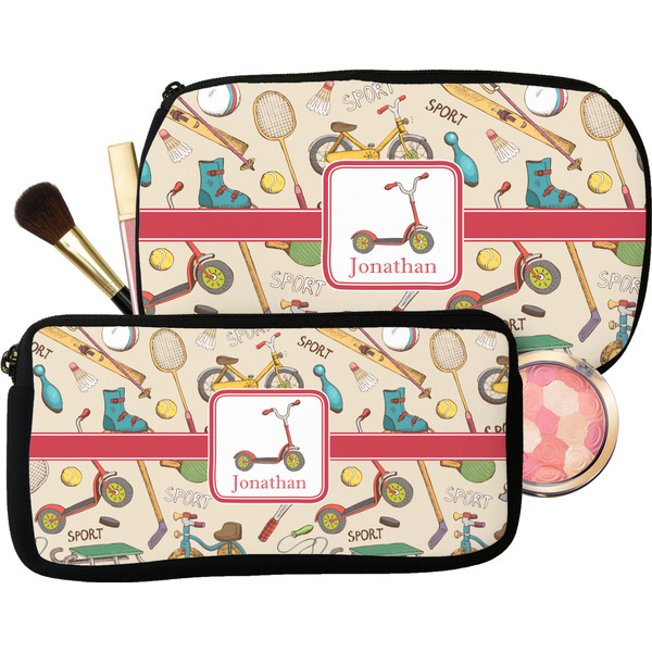 Vintage Sports Makeup / Cosmetic Bags (Select Size)