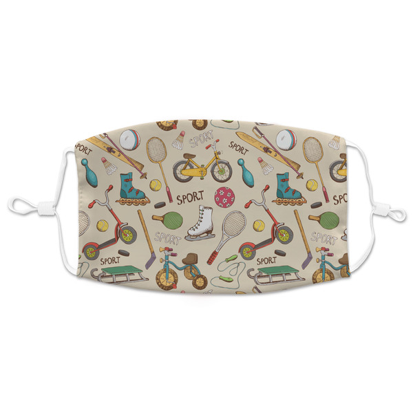 Custom Vintage Sports Adult Cloth Face Mask - XLarge