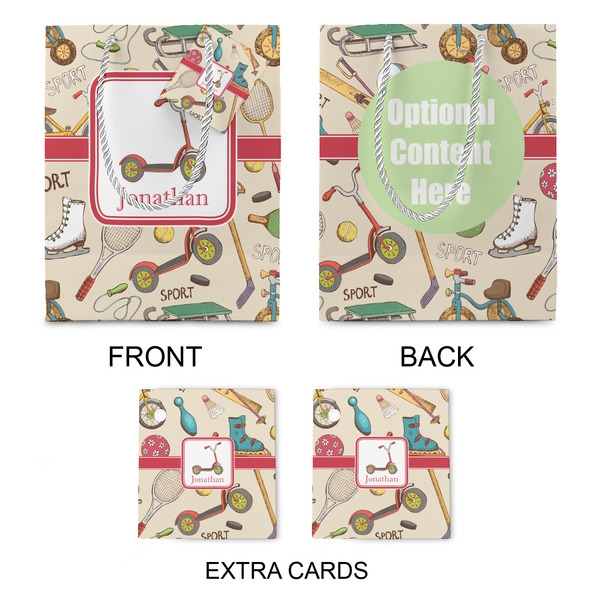 Vintage Sports Medium Gift Bag - Approval