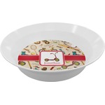 Vintage Sports Melamine Bowl - 12 oz (Personalized)